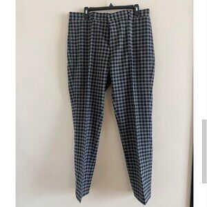 River Island Boucle Check Slim Suit Pant on Grey Heather